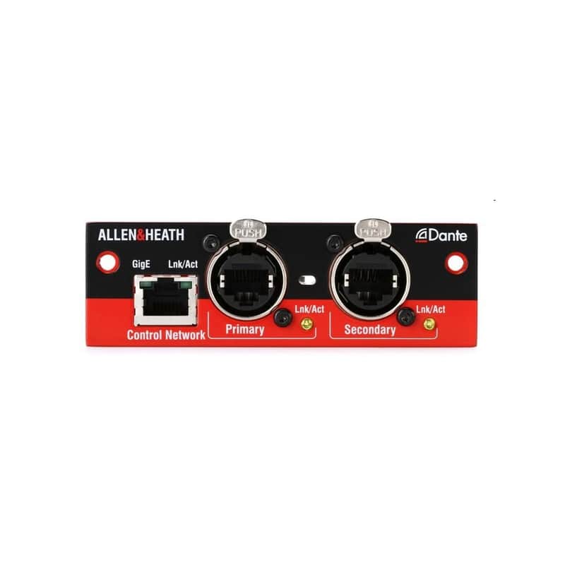 Allen & Heath M-DANTE-A 64x64 Dante Audio Networking Card image 2