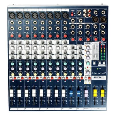 Soundcraft EFX8 8-Channel Mixer w/ Built-In Lexicon Effects image 2