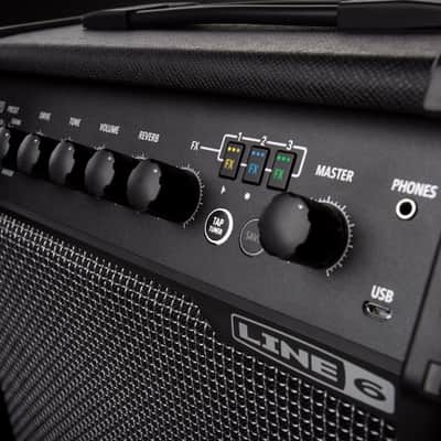 Line 6 Spider V 20 MkII 1x8 Electric Guitar Amplifier Combo image 7