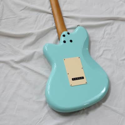 1994 Ibanez Talman TC630 Made in Japan Rare Electric Guitar - Pale Blue Finish (Daphne Blue) + Case image 13