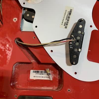 Fender Two Tone Thinline Telecaster 2019 Fiesta Red/Arctic White USA w/ OHSC image 11
