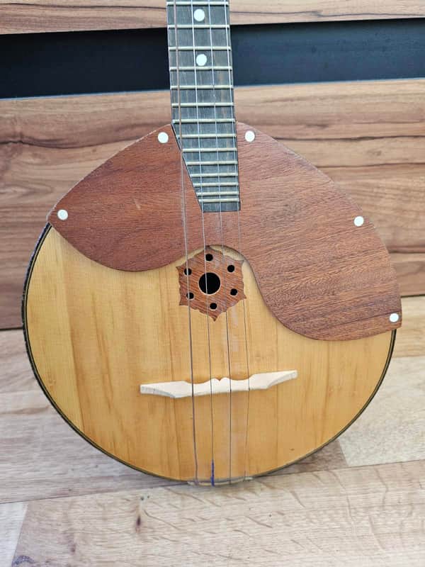 Domra Prima USSR Soviet Folk Musical Instrument Ukrainian Vintage image 1