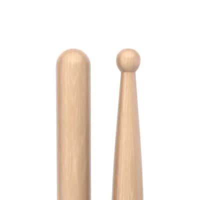 Pair of Promark Concert SD1 Lacquered Maple Round Wood Tip Drumsticks - SD1W image 6
