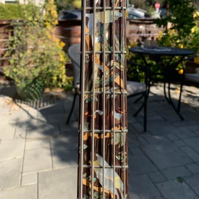 Tobias Signature 5 String CUSTOM (mid-90's) Woods and Mother of Pearl image 8