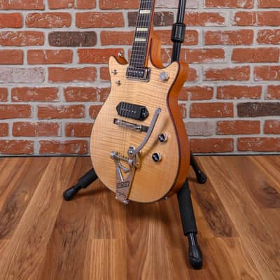 Gretsch USA Custom Shop G6128-CS True Timbre Series Madrigal Masterbuilt Flame Maple Top Natural 2025 w/OHSC image 5