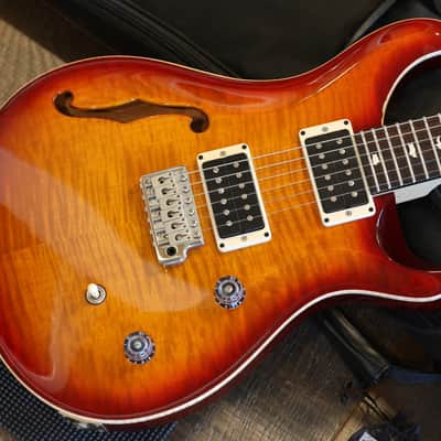 Unplayed! 2022 PRS CE 24 Semi-Hollow Electric Guitar Sunburst + OGB image 2
