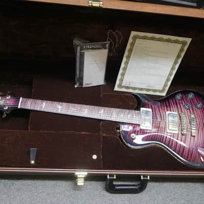 PRS Private Stock Singlecut McCarthy 594 2018 - Black Raspberry Glow Smoked Burst image 2