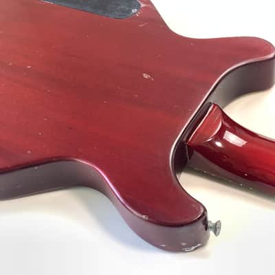 Greco TVB-65 c.1980s 32" Medium Scale Bass Guitar Mahogany w/Soft Case image 13