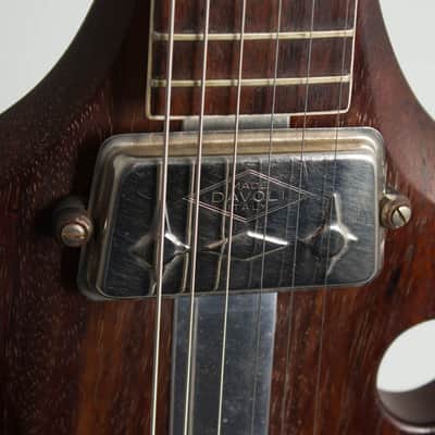 Wandre  Rock 6 Solid Body Electric Guitar (1962), original gig bag case. image 17