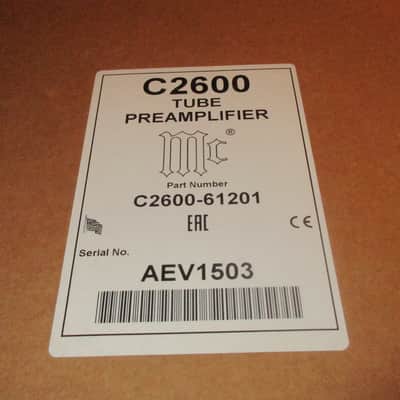McIntosh C2600 Tube Preamp image 10