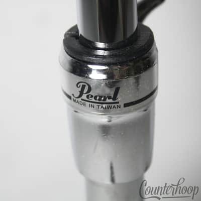 *Pearl Snare Drum Stand Plating Single-Braced Tripod Side-Basket Chrome 90s image 2
