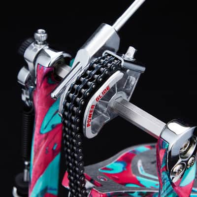 Tama HP900PMCS 50th Limited Iron Cobra Power Glide Single Pedal - Marble Coral Swirl image 21