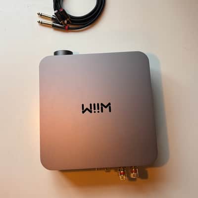 WiiM Amp Pro Streaming Amplifier 2025 - Dark Gray Anodized Aluminum image 2