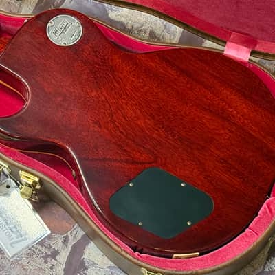 Gibson Custom Shop '58 Les Paul Standard Reissue Plain Top Lemon Burst VOS New Unplayed Auth Dlr 8lbs8oz #445 image 16