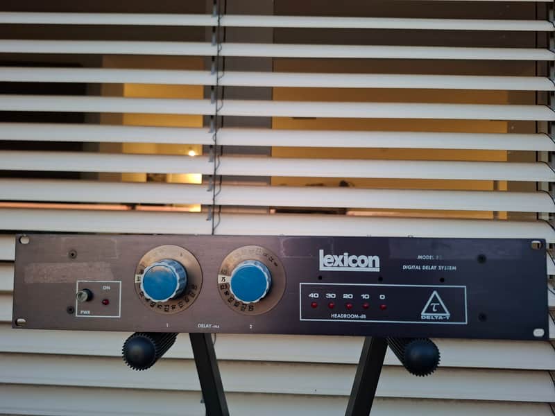 VINTAGE Lexicon Model 92 Delta-T stereo Digital Delay System # 1 image 1