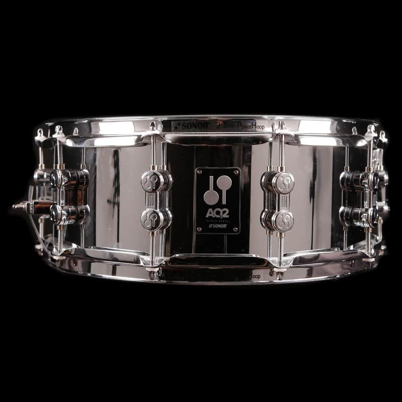 Sonor AQ2 14x5.5" Steel Snare Drum - Chrome (AQ2-1455-SDS) image 1