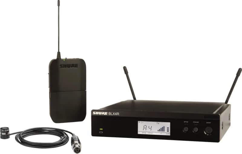 Used Shure BLX14R/W85-H10 Instrument System with (1) BLX4R Wireless Receiver image 1