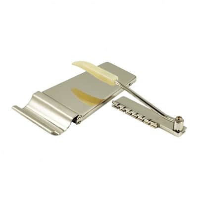 WD VIB-L-N Replacement Lyre/Maestro Style Vibrola For Gibson Guitars Long - Nickel image 2