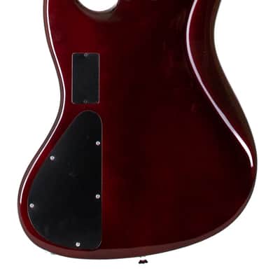 2014 Mike Lull M4V Fretless Dark Candy Apple Red - 2014 Mike Lull M4V Fretless Dark Candy Apple Red image 8