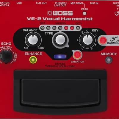 Boss VE-2 Vocal Harmonist Multi-Effect Unit | Reverb