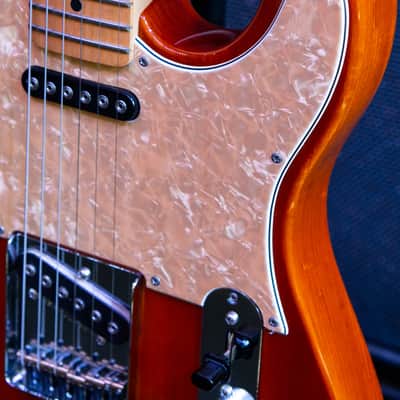 G&L ASAT Classic Semi-Hollow 1999 - Clear Orange image 8