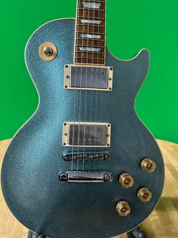 Gibson Les Paul Standard in a Blue Frost Sparkle 2000 image 1