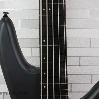 Ibanez GWB35-BKF Gary Willis Signature Soundgear Fretless - Black Flat image 3