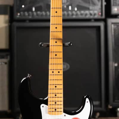 Squier Classic Vibe '50s Stratocaster Electric Guitar - Black image 4