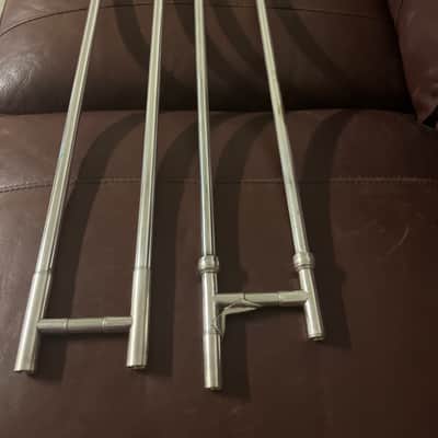 Conn 4H Bb Tenor Trombone (1916) SN 150890 (Gold wash bell) (4) (S) (LP) (professional) 7” Bell image 2