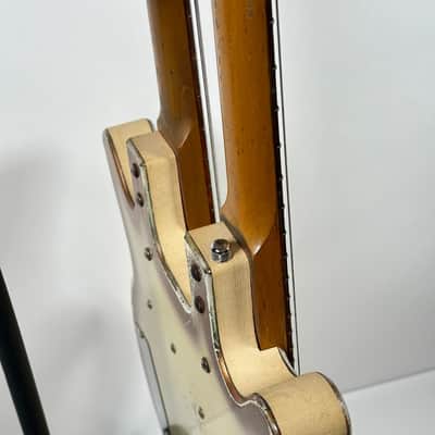 1959 (First Year) Danelectro Vintage 3923 Semi-Hollowbody Guitar / Bass Doubleneck w/ Case image 18