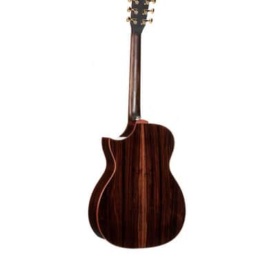 Cort ROSELYN Masterpiece Series Roselyn Redux OM Cutaway Body 5pcs Mahogany & Walnut Neck 6-String Acoustic-Electric Guitar w/Hard Case image 2
