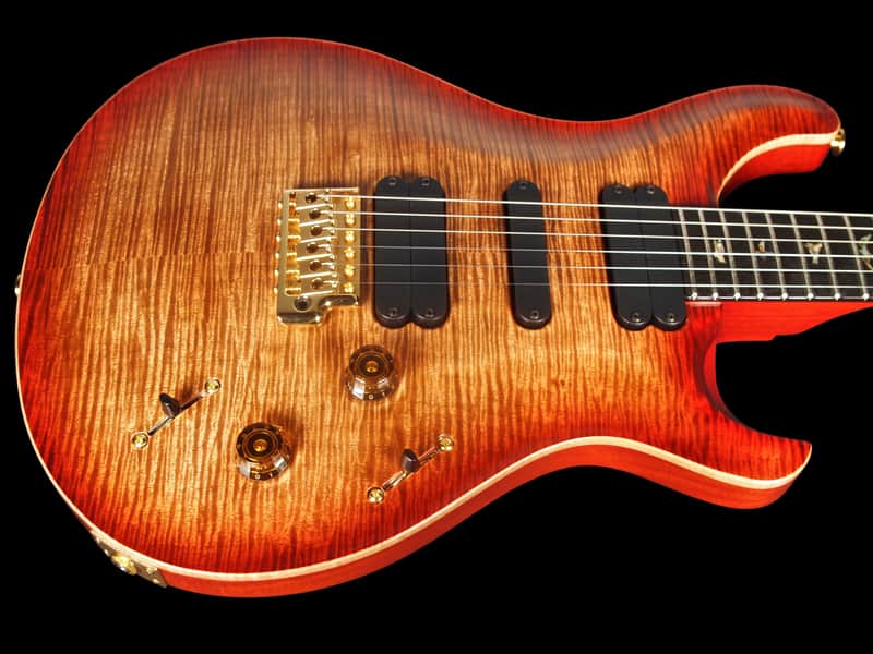 2017 Paul Reed Smith PRS 513 Artist Package with Ebony Fretboard ~ Copperhead Red Burst image 1
