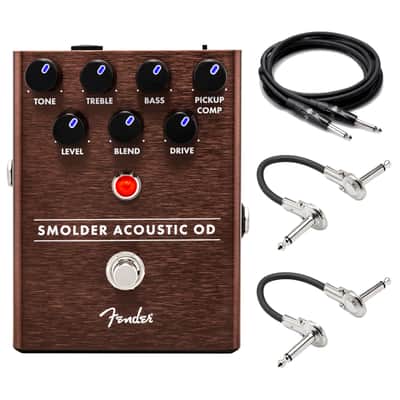 New Fender Smolder Acoustic Overdrive Guitar Effects Pedal image 1