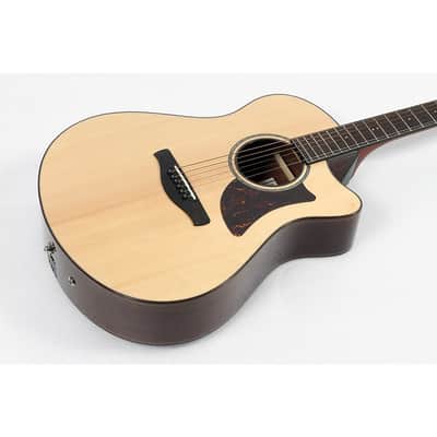Immagine Ibanez AAM380CE Advanced Auditorium Acoustic-Electric Guitar Regular Natural - 3