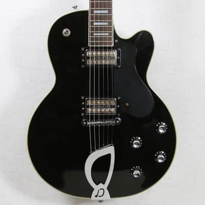 Guild De Armond M-75 Electric Guitar 1999 Black w/ Gold USA Pickups + OHSC image 1