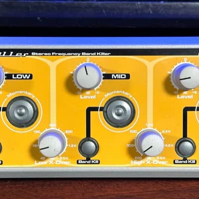 Electrix EQ Killer Stereo Frequency Band Killer 2000s - Yellow Bild 3