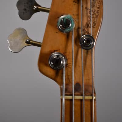 1953 Fender Precision Bass Pre-CBS Butterscotch Blonde w/HSC image 5
