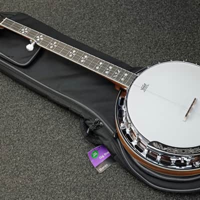 Morgan Monroe MNB-1W Banjo - Natural - with Gig Bag and Setup image 9