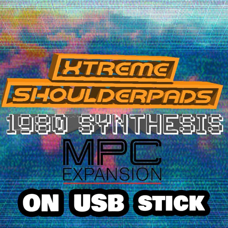 Xtreme Shoulderpads 1980's Synthesis MPC Expansions on USB Stick image 1