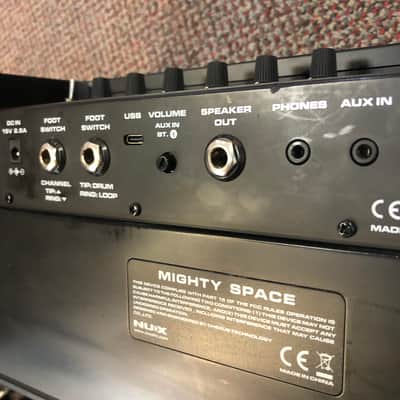 Used NUX Mighty Space Wireless Modeling Guitar Amplifier 30W Portable Rechareable Guitar/Bass Amplifier image 7