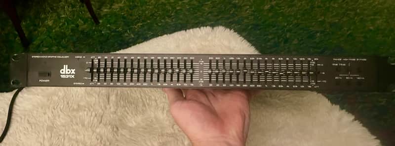 dbx 1531X Stereo / Mono Graphic Equalizer 1990s - Black image 1