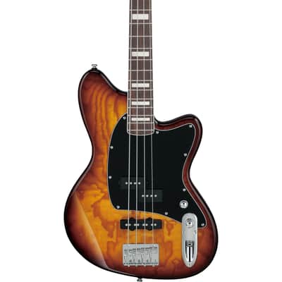 Ibanez Talman TMB400TA-IAB Iced Americano Burst - 4-String Electric Bass image 4