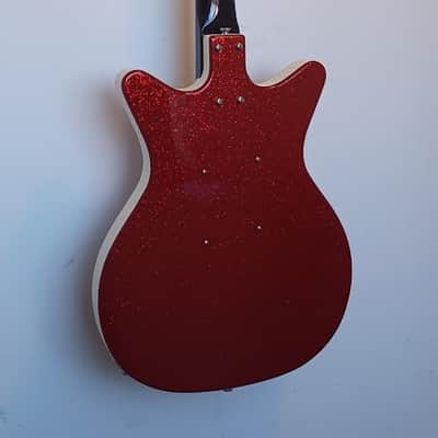 Danelectro 59M NOS+ - 60th Anniversary - Red Metalflake - 2019 - Present - Gloss image 18