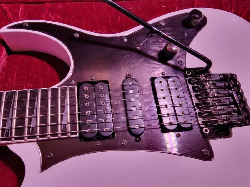 Galaxy White Ibanez RG2550Z for $1100 - Save $800!