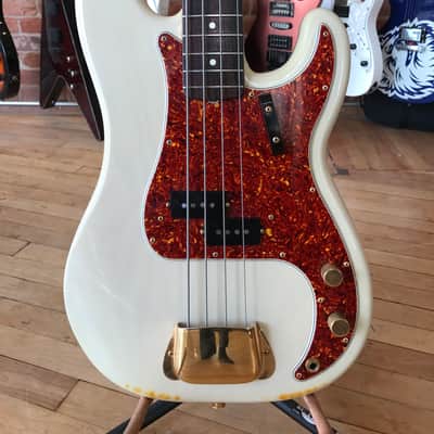 Fender Precision Bass P 1988 American Vintage Reissue Mary Kay Blonde AVRI Corona image 2