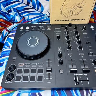 Pioneer DDJ-FLX4 2-Channel DJ Controller +Riwbox ANC Headphones image 3