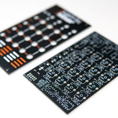 Matrix Mixer / Eurorack / DIY Synth / PCB + Front Panel kit / Modular synth mix image 3