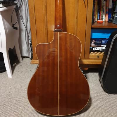 Galvador Ibanez G200ECE-NT Series Cutaway Acoustic/Electric Classical Guitar Natural High Gloss image 2