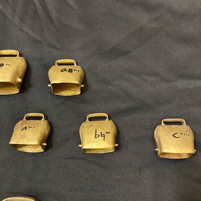 Almglocken Alpine Bells Tuned Cowbells, 2 OCTAVES (26 Bells), C'' to C'''' image 11