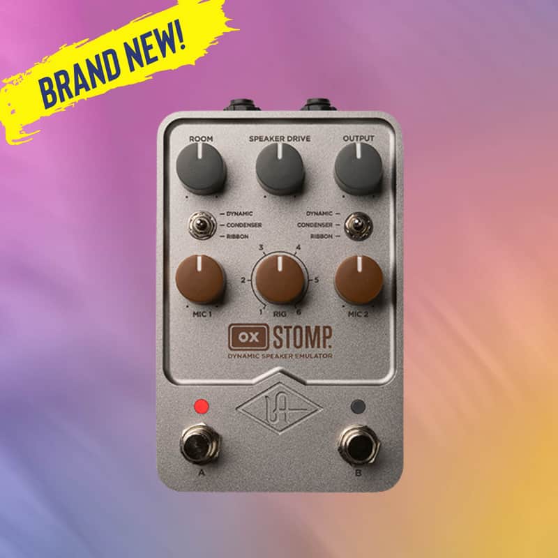 Universal Audio OX Stomp Dynamic Speaker Emulator - BRAND NEW! image 1